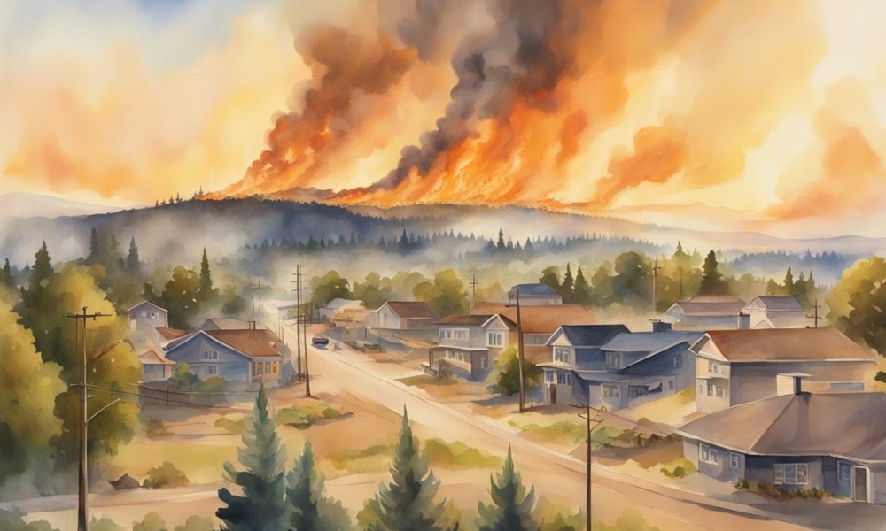 Canada wildfires force thousands evacuate homes