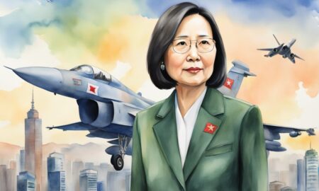 Taiwan President Tsai Ing-wen China tensions