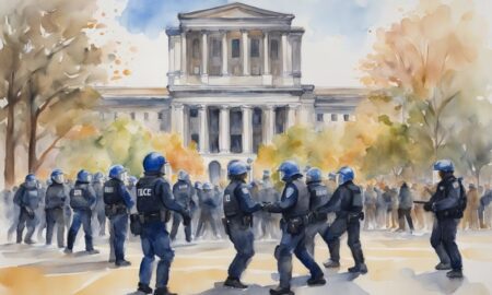 police arrest student protesters columbia
